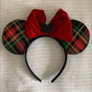 Plaid Minnie Ears
